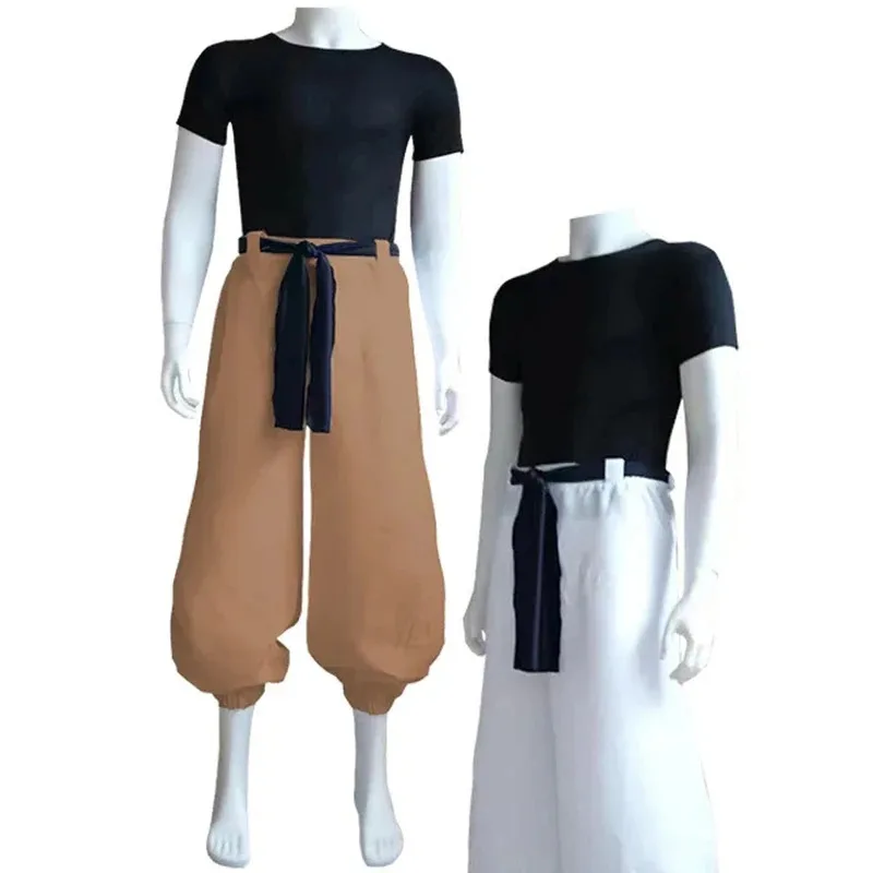 sisi 2233Jujutsu JJK مانغا أنيمي Fushiguro Toji Satoru Gojo تأثيري حلي شعر مستعار تي شيرت السراويل روز صافي هالوين هدية الكريسماس #2