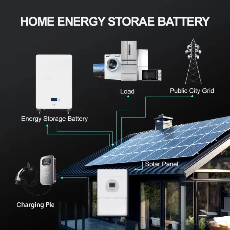 Home  Solar Generator Battery Hybrid Solar System 10KW 20KW 30KW Complete Solar Kit with Energy Storage Battery