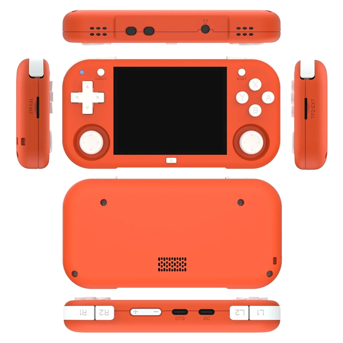 

Hot! XU Mini M Game Console 64GB 10700 Games 2.8 Inch IPS Linux Handheld Game Players Retro Video Game for Kids Orange