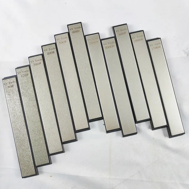 Diamentowe kamienie do ostrzenia Sytools 80 #   120 #   200 #   400 #   500 #   600 #   800 #   1000 #   1500 #   2000 #   3000 #   Ostrzałka do noży Ruixin pro Rx008