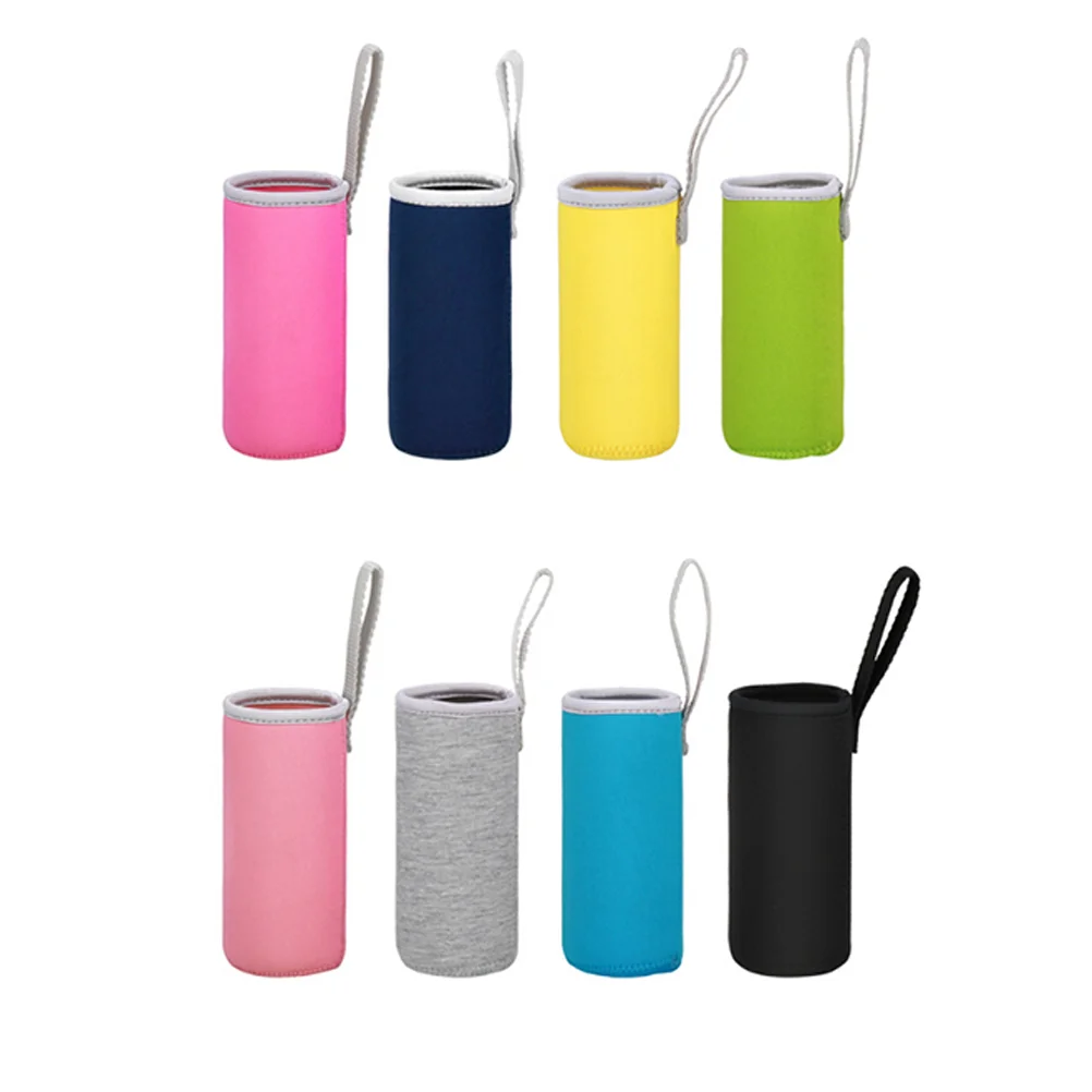 550 ML Cup Sets Water Bottle Jug Cooler Sleeve Holder With Strap Insulated Bags