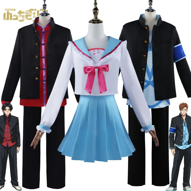 BUCCHIGIRI Splinter cos Fujima Mapor Light Arakin Asakumin Mapo Cosplay Set Halloween Party for Women Men Sewing