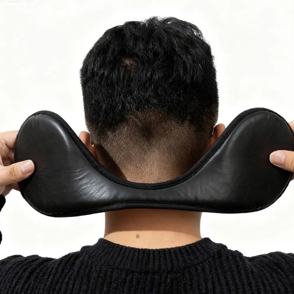 Duurzame unisex winteroorbeschermers anti-koude wind dikker oorbeschermer waterdichte PU-oorhoes voor buiten fietsen skiën