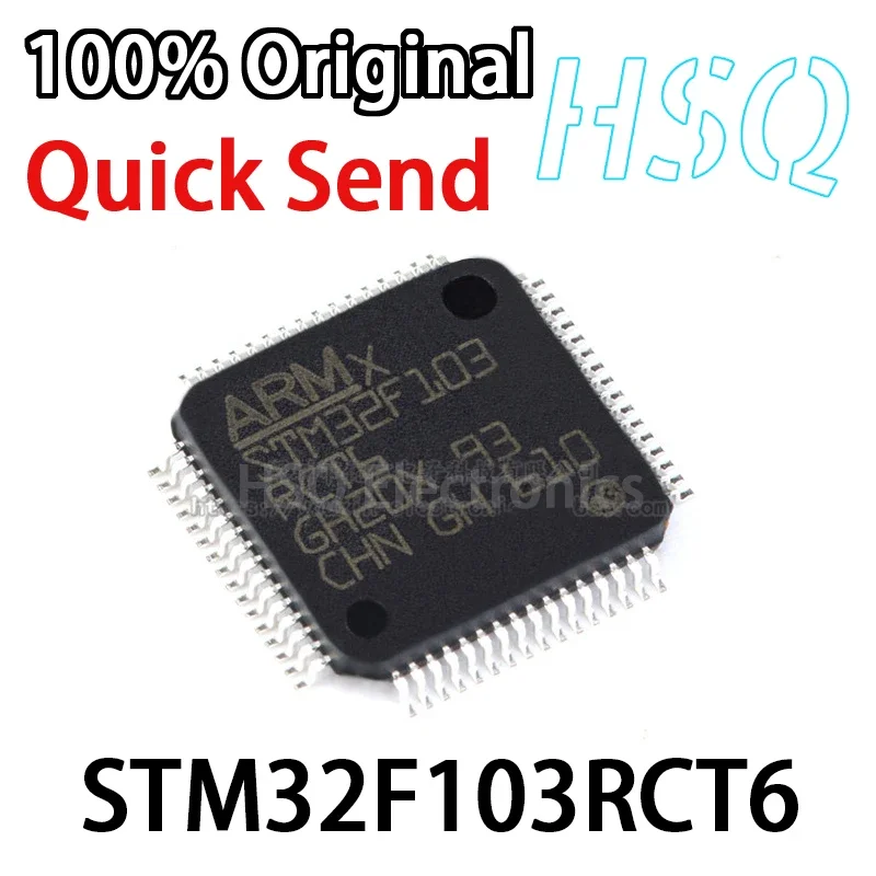 

2PCS Original STM32F103RCT6 STM32F103 LQFP-64 32-bit MCU