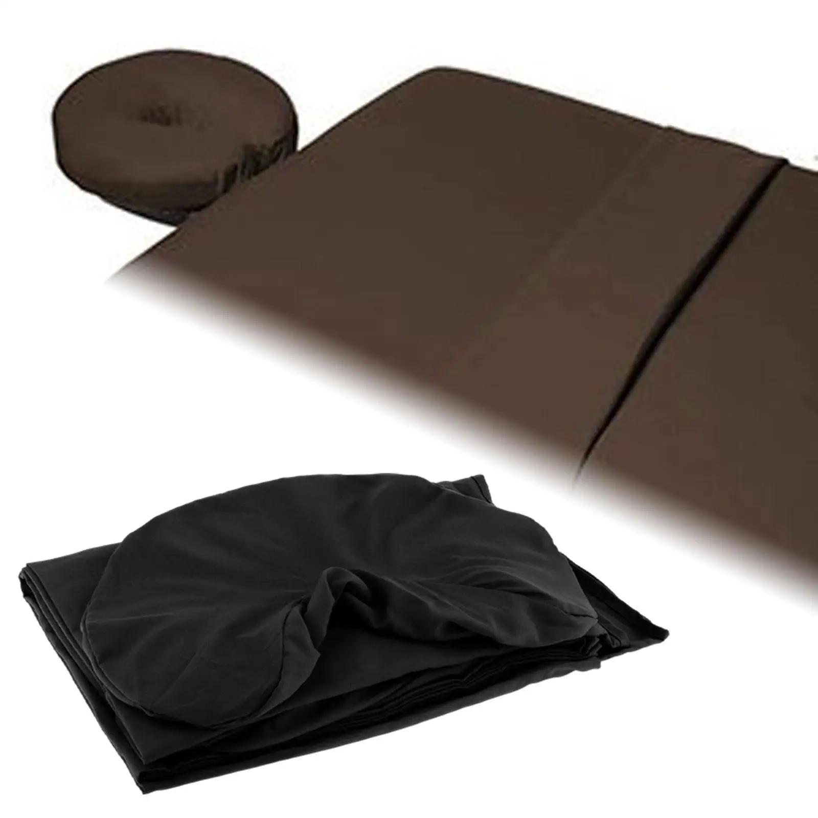 3x Beauty Table Sheet Set, Flat Sheet Soft Massage Linens, Washable Massage Face