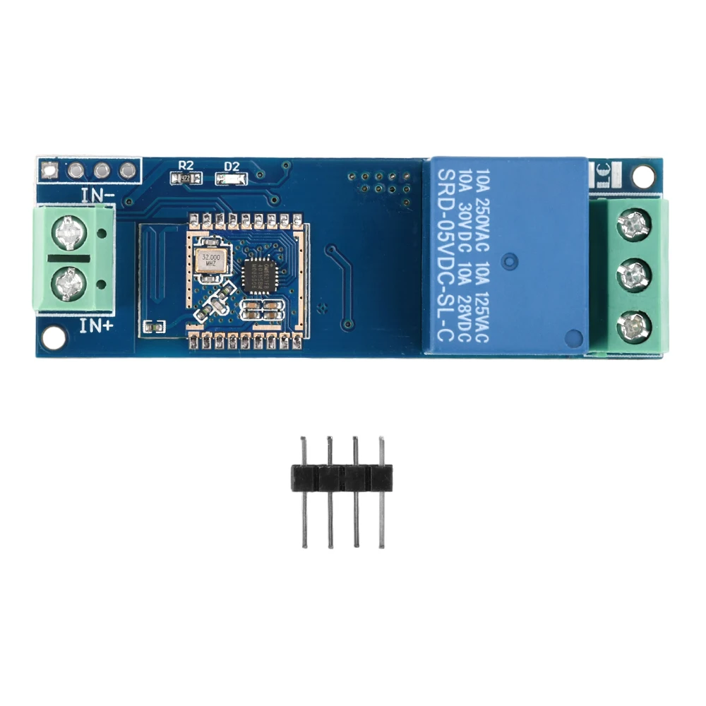 DC 5-30V single relay module Bluetooth proximity switch module with APP/mini program, serial port, etc