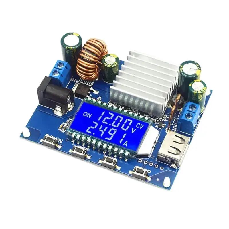 

SK35L DC 0.6-30V 4A 35W 5V 6V 9V 12V 24V Boost/Buck CC CV Regulated Adjustable DC Power supply Module laboratory power supply