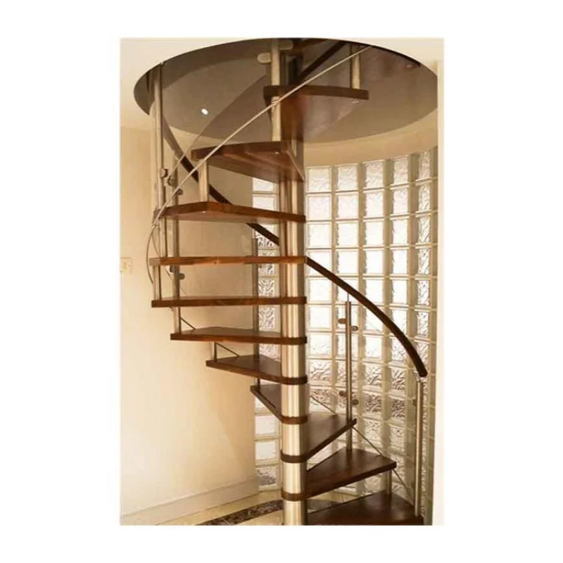 Custom.Modern Glass Stair Steps Staircase Prices Iron Snail Stairs