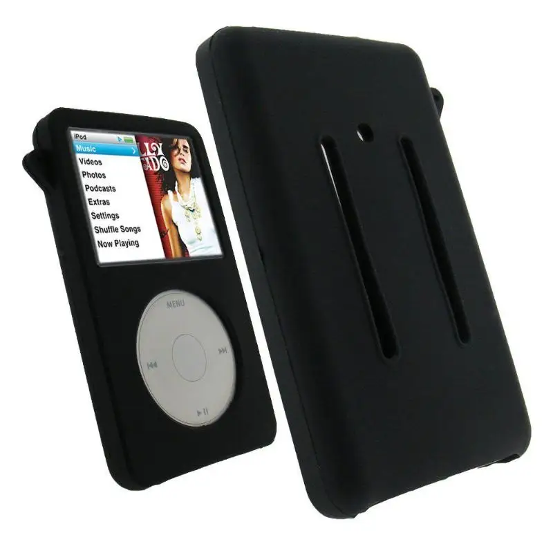 1Pcs Soft Silicone Sweatproof Holder Classic 160GB Video 60GB 80GB Portable Case Cover For Pod Classic 80GB/120GB 3th Generation