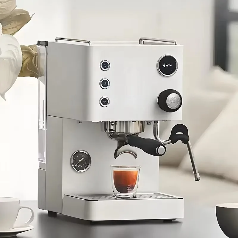 High Quality PID Temp Control Thermoblock Steam 58mm Group Espresso Electric Coffee Bean Grinder