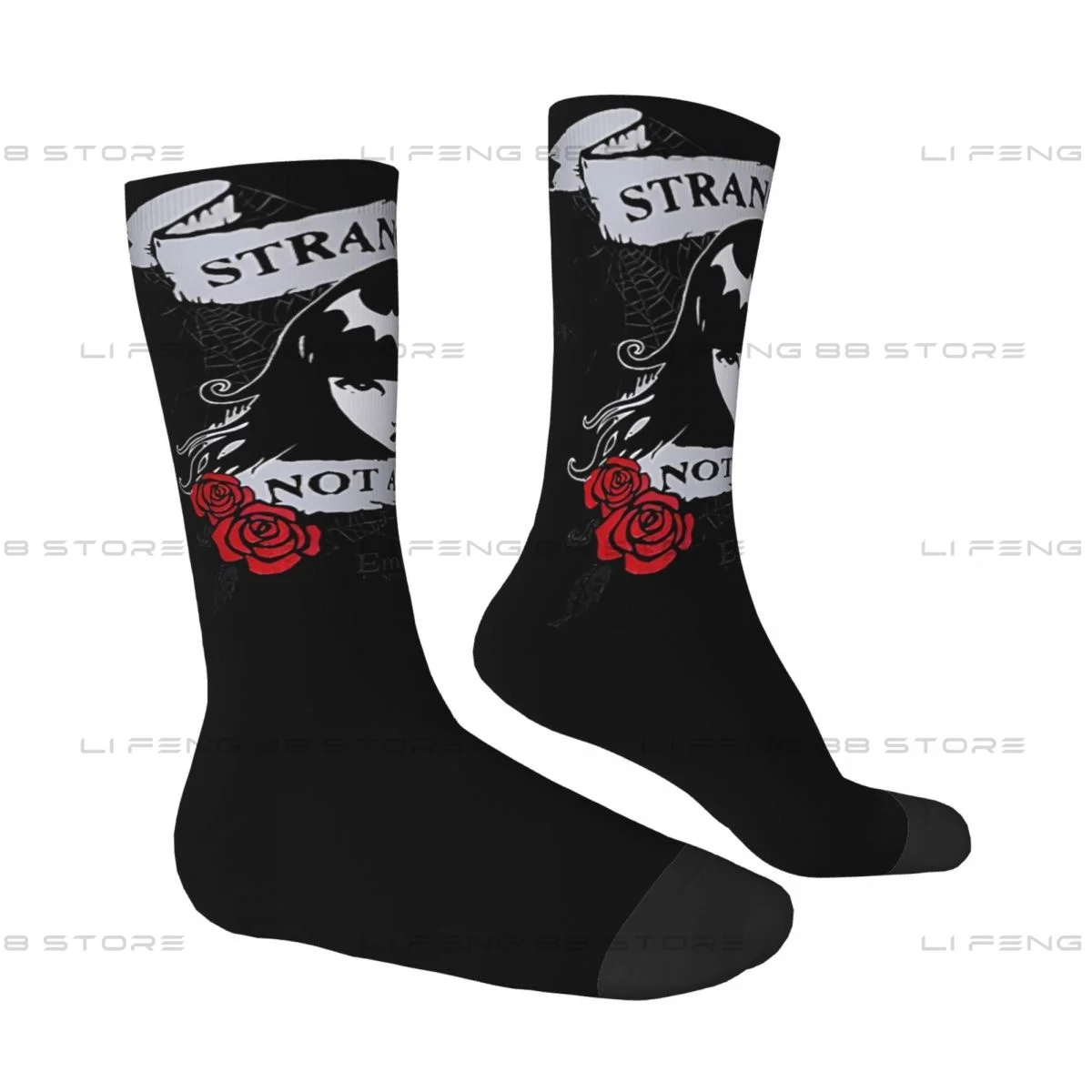 Emily The Strange Classic Men Women Socks Outdoor Novelty Spring Summer Autumn Winter Stockings Gift