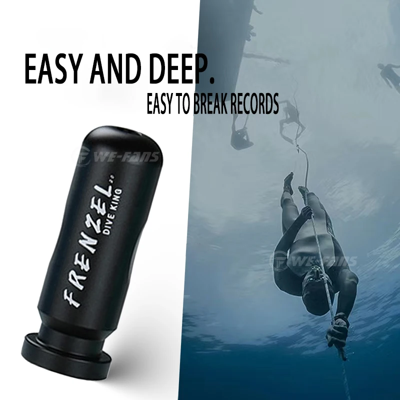 Outil de formation à l'égalisation des oreilles Frenzel, équilibre de pression d'oreille sous-marine, pratique de la plongée, outil de plongée en apnée professionnel