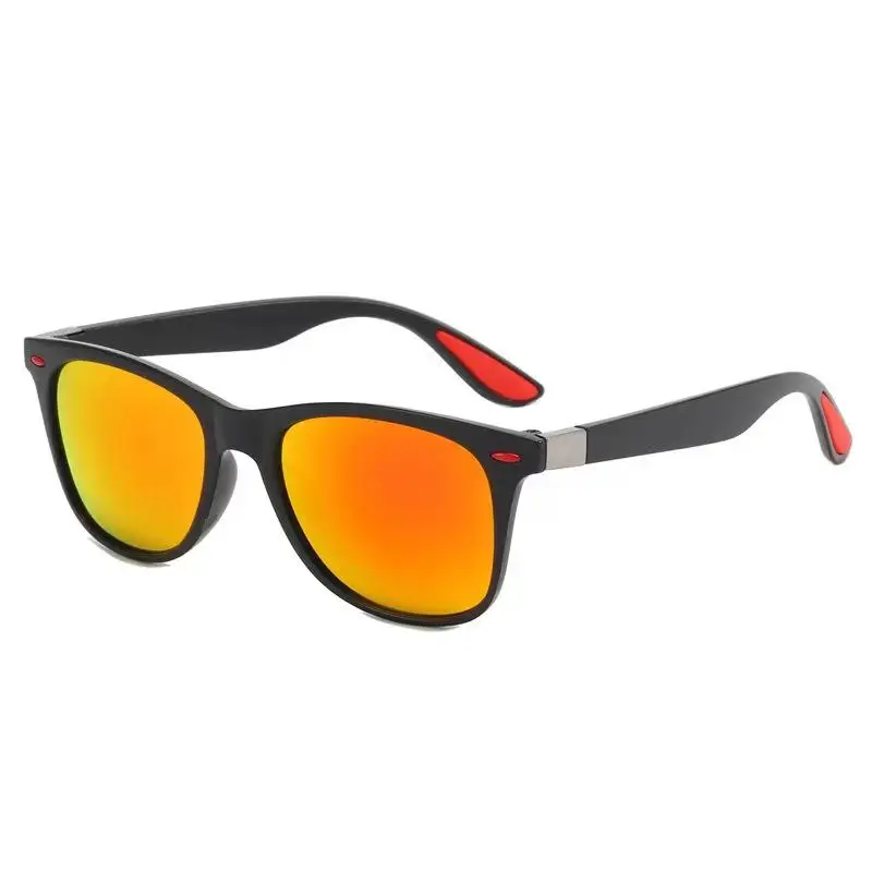 Nachtsichtbrille mit PC-Rahmen, Polarisierte Sonnenbrille für Herren, Outdoor-Sportbrille, Tag- und Nachtsichtbrille für Autofahrer