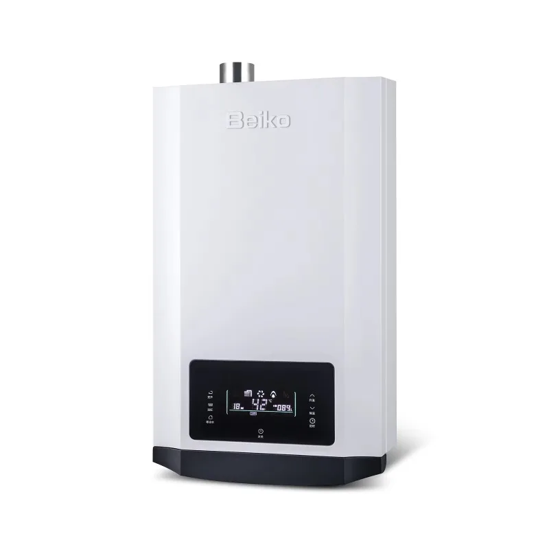 سخان غاز احترافي بدون خزان متعدد السعة 14 لتر - 24 لتر، نظام تحكم باللمس 35 وات مع شبكة خدمة عالمية للأغراض التجارية