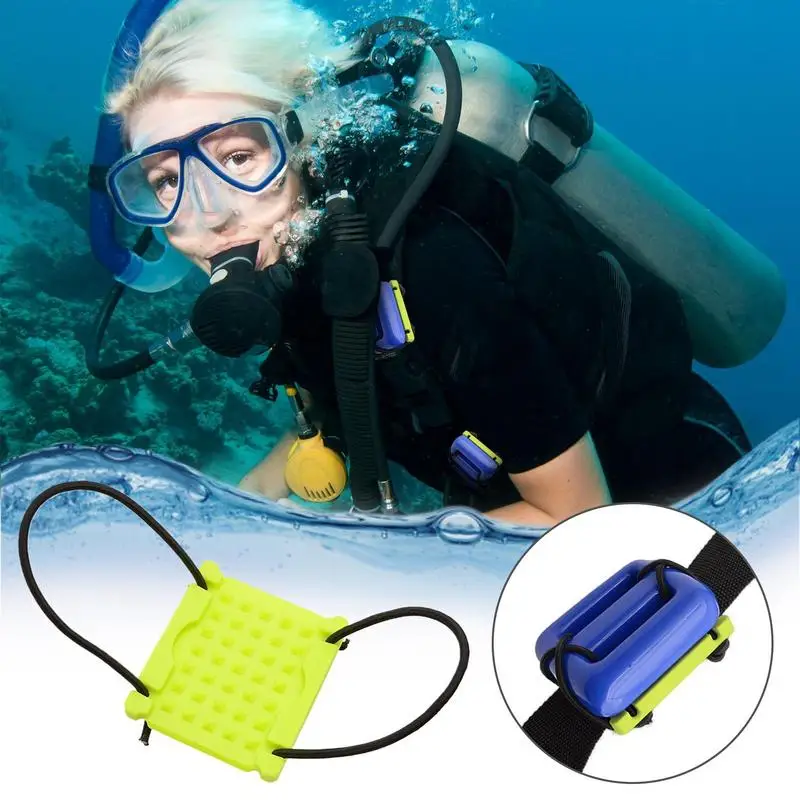 Diving Weight Plates Dive Fixed Keeper Nylon BCD Weight Plates Fixing Buckle Webbing Quick Release Wear Resistant Dive