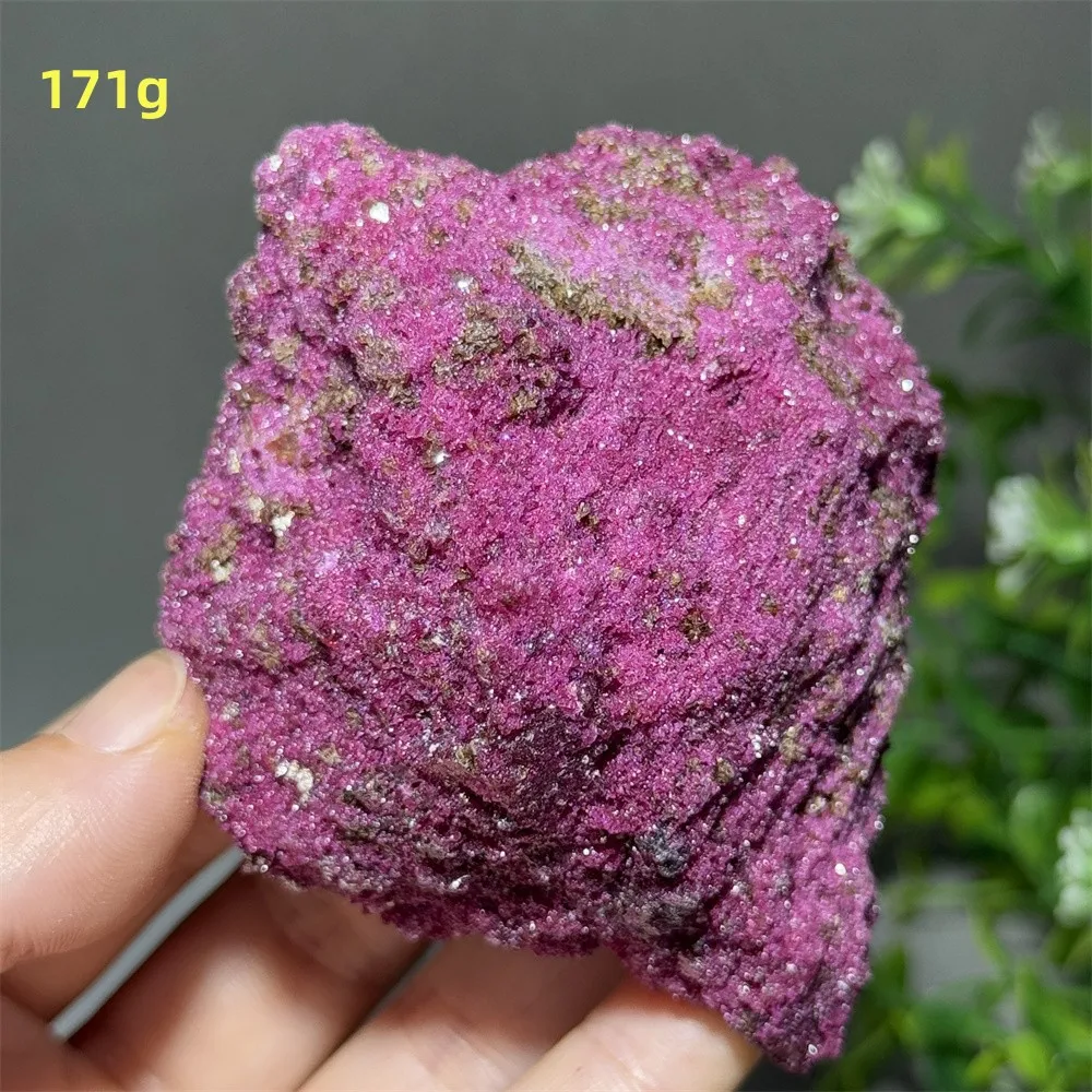 Natural Red Corundum Ruby Rough Mineral Specimen Energy Meditation Healing Prayer Home Office Feng Shui Ornaments Gifts - view 2