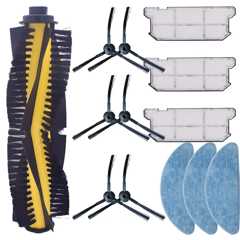 Geeignet für ilife Staubsauger Zubehör v7 v7s pro plus Haupt bürste Seiten bürste Lappen filter Filter