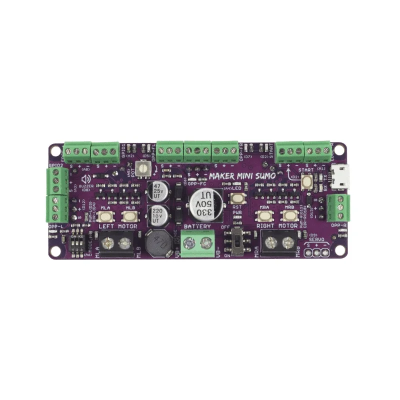 Maker Mini Sumo Controller Simplifying Sumo Robot for Beginner Arduino Uno/Nano Compatible