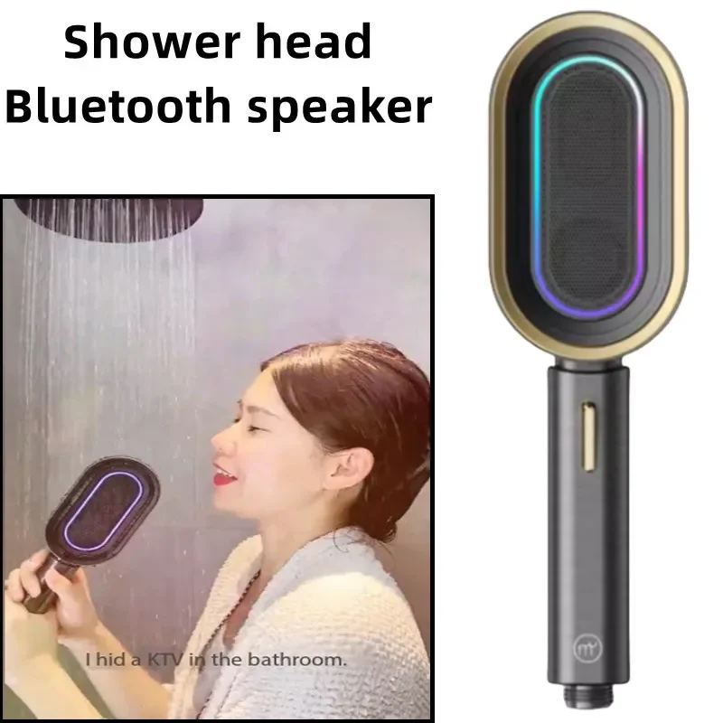 Sound Box Music Shower Head Portable Home Theater Smart Portable Wireless Home Shower Soundbar Caixa De Som Bluetooth Speaker