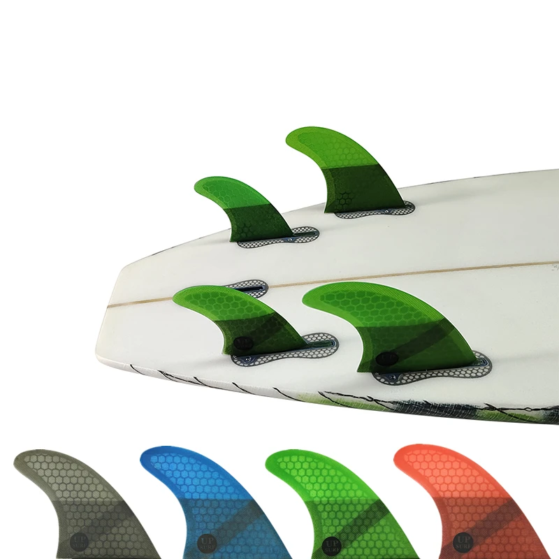 UPSURF FCS 2 FINS Set G5-GL Quilhas facades Fins Honeycomb Surboard Fin padel accessoires prancha de surf