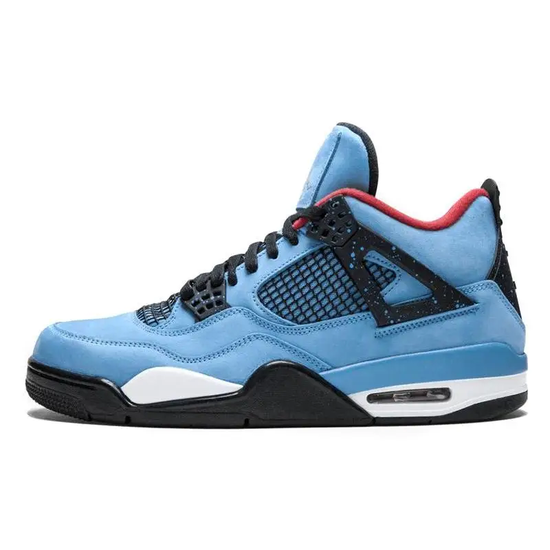 Nike Jordan 4 Retro Travis Scott Cactus Jack Sneakers shoes 308497-406