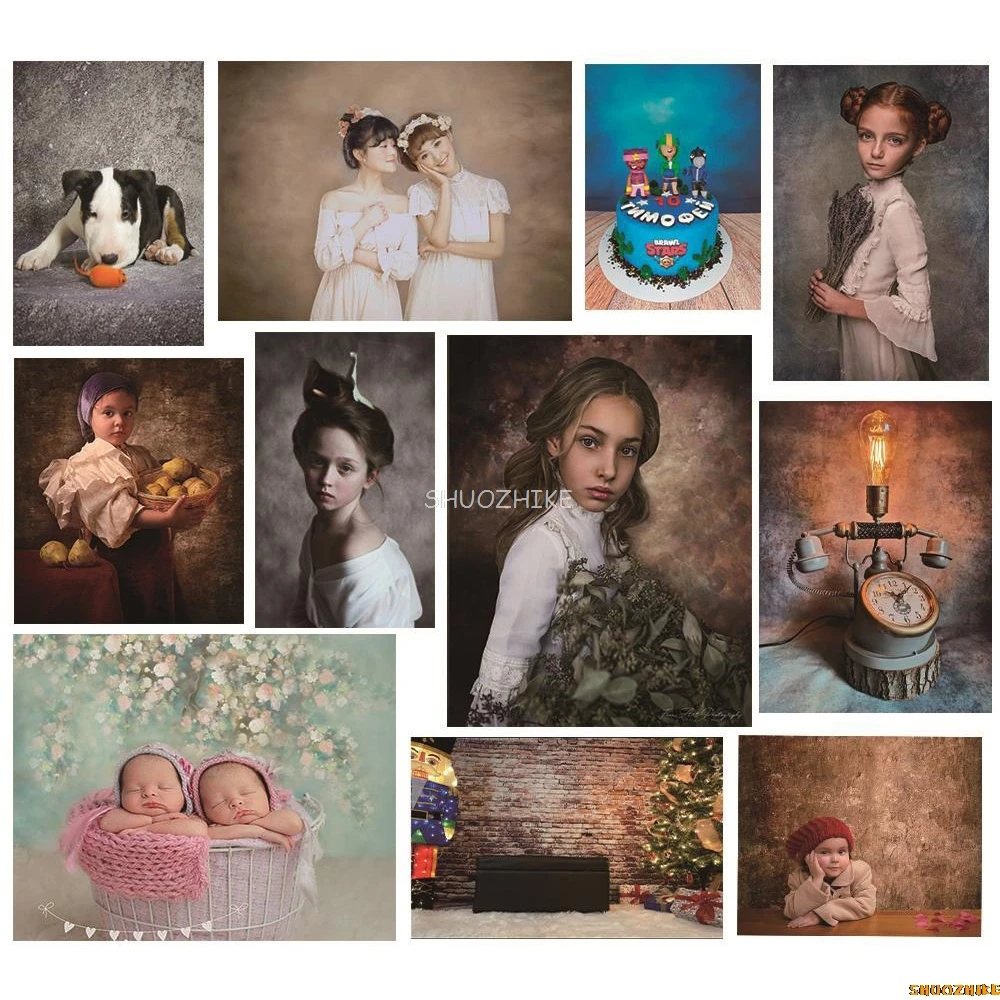 Palace European Style Retro Building Theme Photography Backdrops Props Theater Opera Old Church Photo Studio Background EE-01