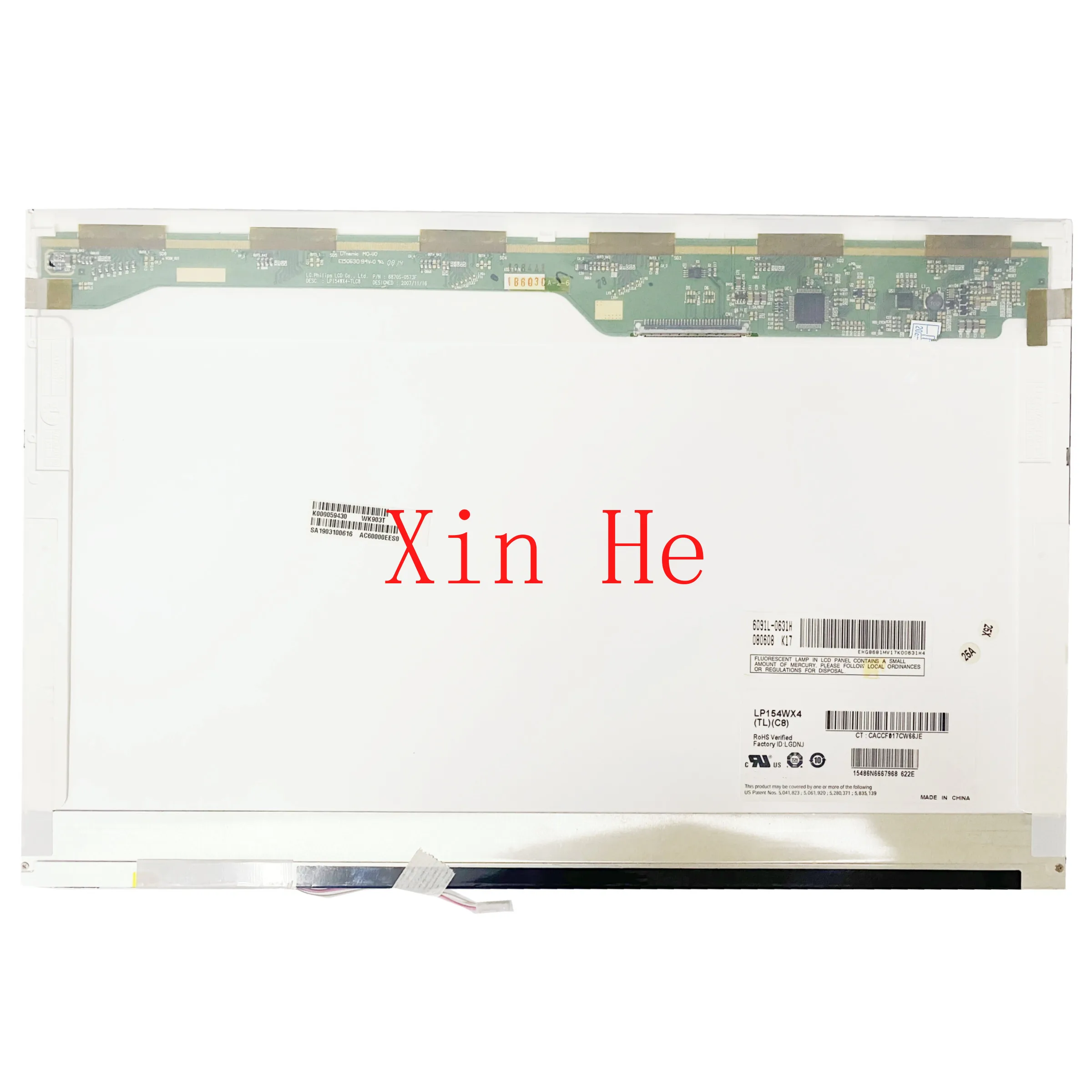 15.4'' LP154WX4-TLC8 LP154WX4 TLC8 TLCA TLCB LP154WX5-TLA1 TLC1 TLE1 TLF1 B154EW02 V.5 Laptop LCD Screen 1280*800 LVDS 30 Pins