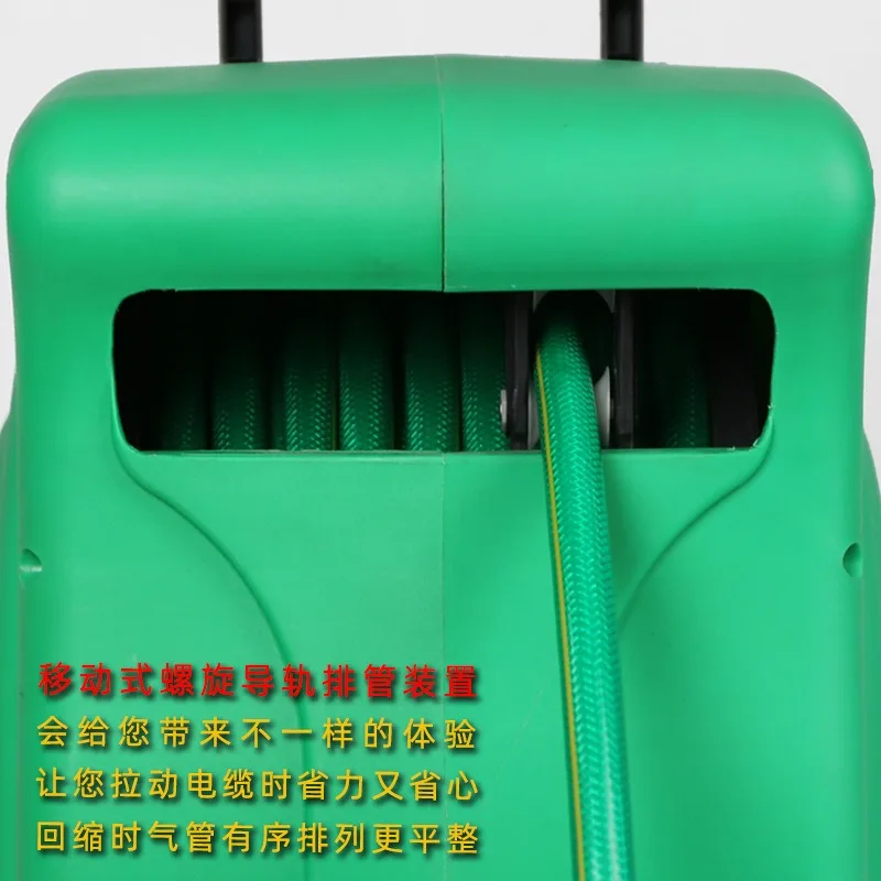 

Villa garden water drum 30 meters watering flowers washing car watering vegetables slow recycling automatic telescopic reel