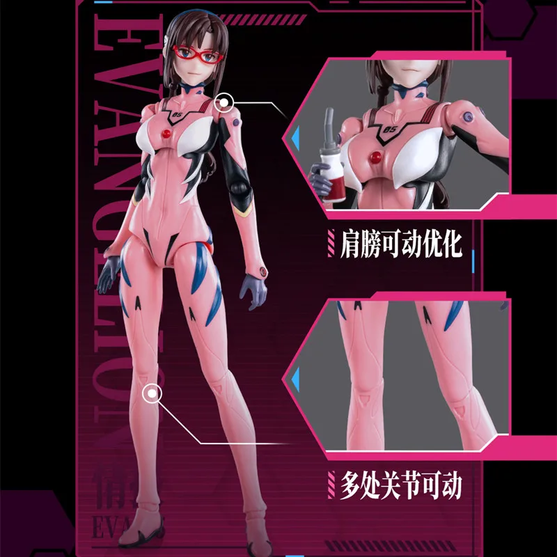 Blokees GENESIS EVANGELION EVA-00 Mari Makinami illustre EV05 figurines d'action modèle bloc de construction jouets enfants cadeaux de noël
