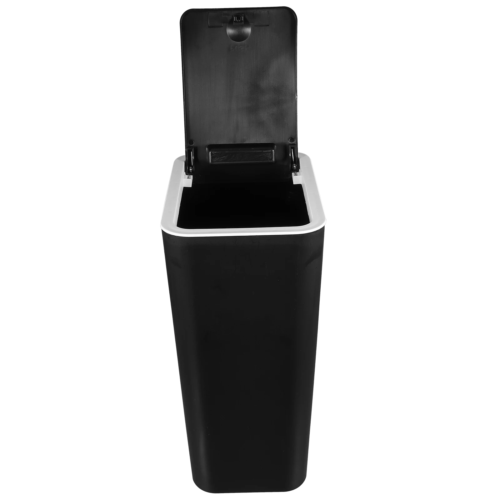 

Push Trash Can Waste Basket with Lids Bathroom Rubbish Bins Kitchen Garbage Trashcan