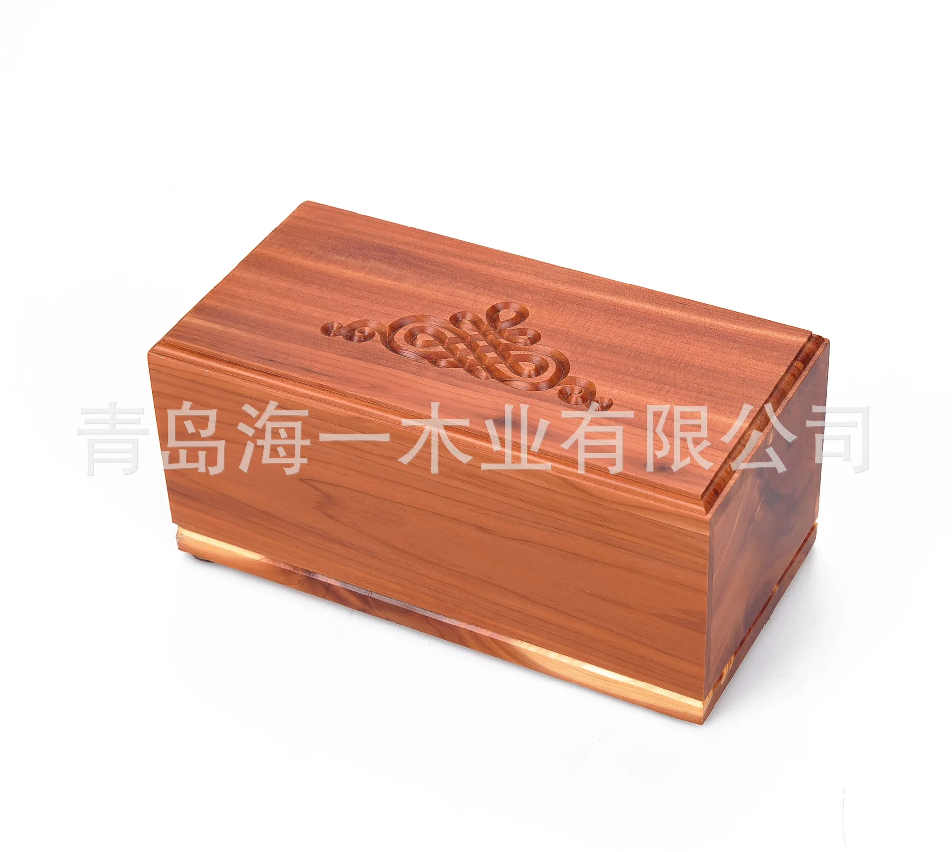 

Cross-border Amazon spot wooden cedar pet urn pet coffin pet funeral red cedar