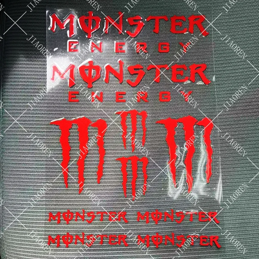 Vinilo Monster Energy Pegatinas Calcomanías Logotipo de motocicleta