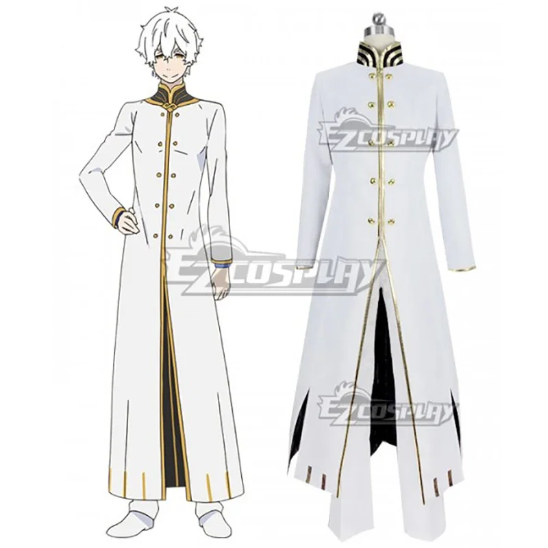 

Re:Zero Re: Life In A Different World From Zero Regulus Corneas Cosplay Costumes White Trench Uniform Halloween Carnival Suit