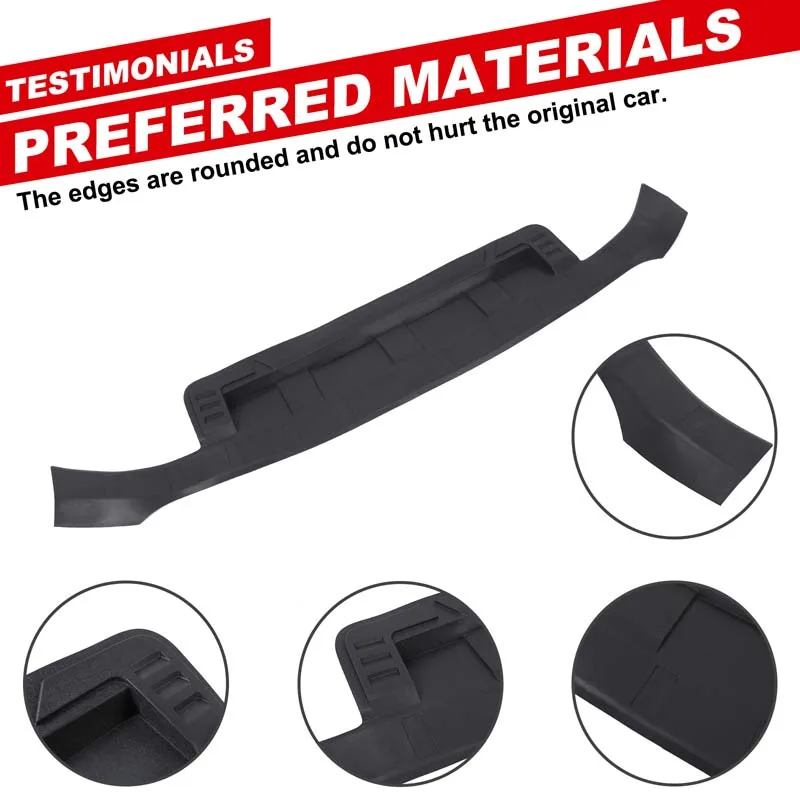 TPE For 2007–2021 Toyota FJ Cruiser Automobile Hood Protector Cover Sand and Gravel Baffle Decoration Accessories Kit