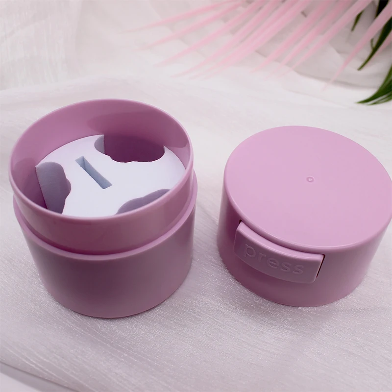 رمش الغراء تخزين خزان حامل الحاويات لاصق حامل مختومة جرة مستحضرات التجميل ملحقات رمش صندوق أدوات التجميل #2