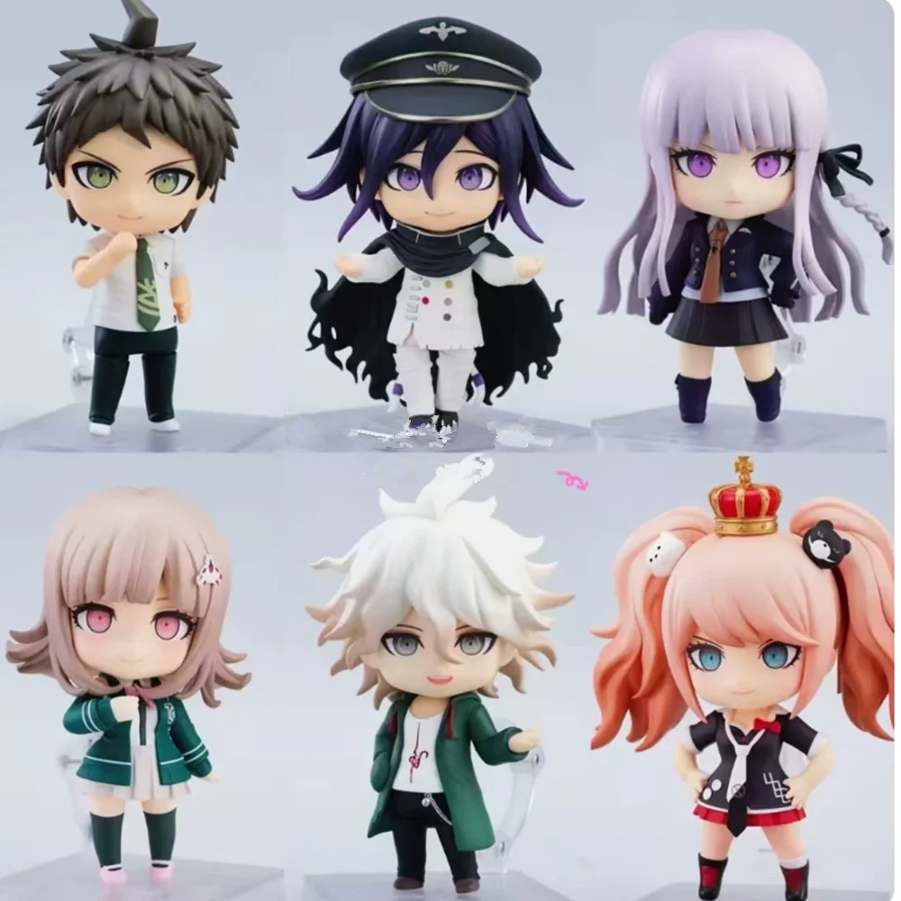 Figurka kolekcjonerska anime w wersji Q: Danganronpa, Nanami Chiaki, Kirigiri Kyouko, Enoshima Junko, Komaeda Nagito, Ouma Kokichi