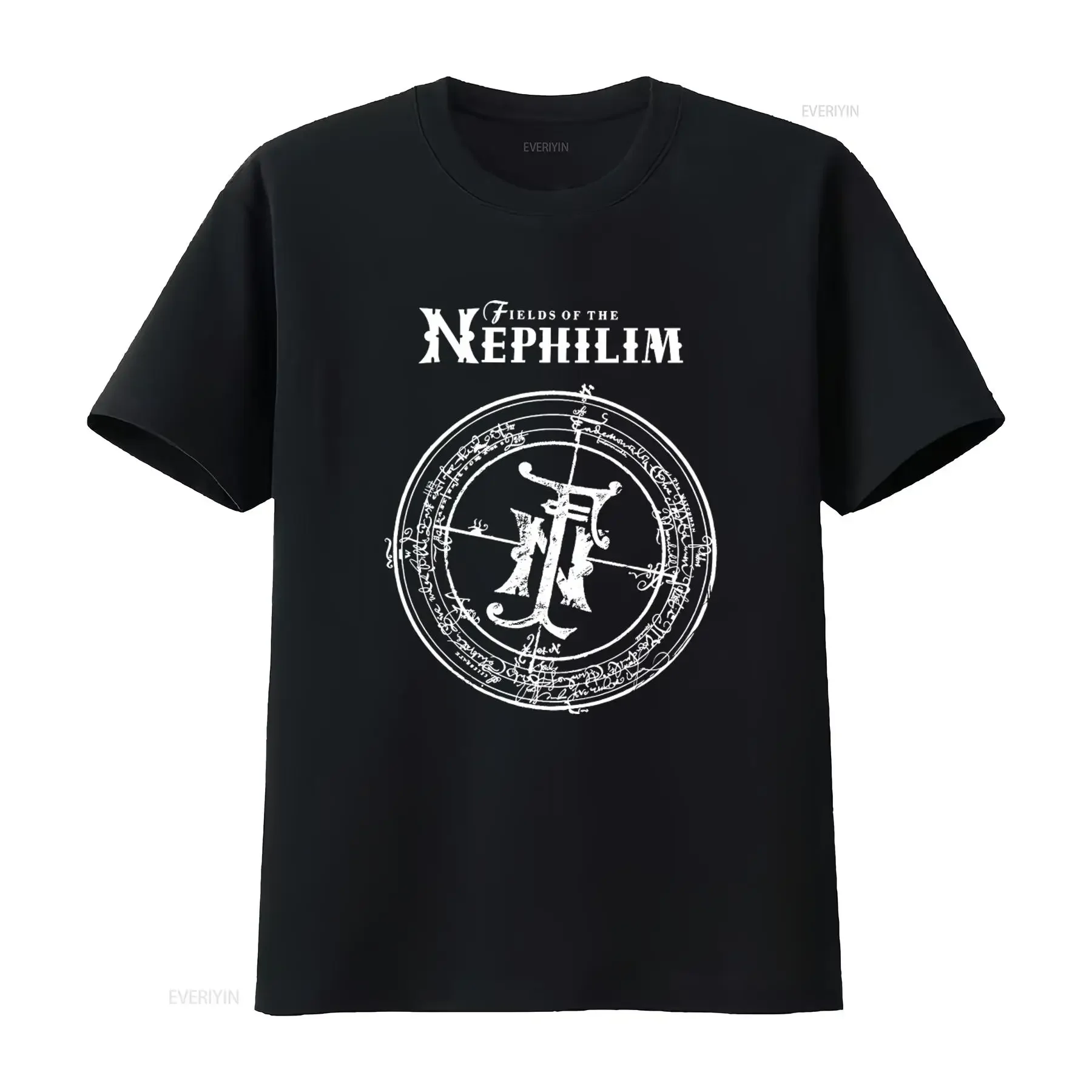 Fields of the Nephilim Gothic T Shirt Bauhaus Inspired for Men and Women vintage Washed Comfortable Stylish Stretched Soft