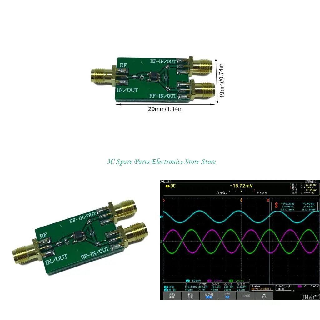 SZ ADF4350 Differential Single Port Conversion RF Differential Converter