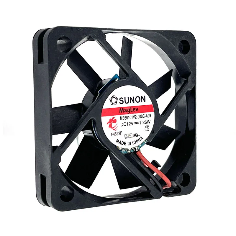 50mm 12V Cooling Fan 5cm Sunon MB50101V2-000C-A99 5010 Maglev Mute 3D Printer Cooling Fan