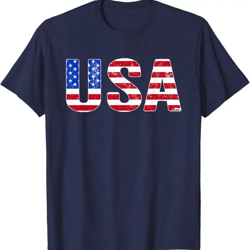 Usa T Shirt Patriotic American Flag Kids July 4Th