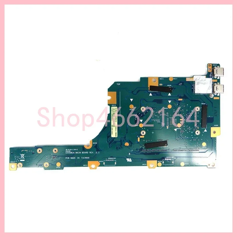 UX490UA W/ i5 i7-7th Gen CPU 8GB/16GB RAM Laptop Motherboard For ASUS ZenBook UX490UAK UX490 UX490UA UX490UAR UX3490UA Mainboard