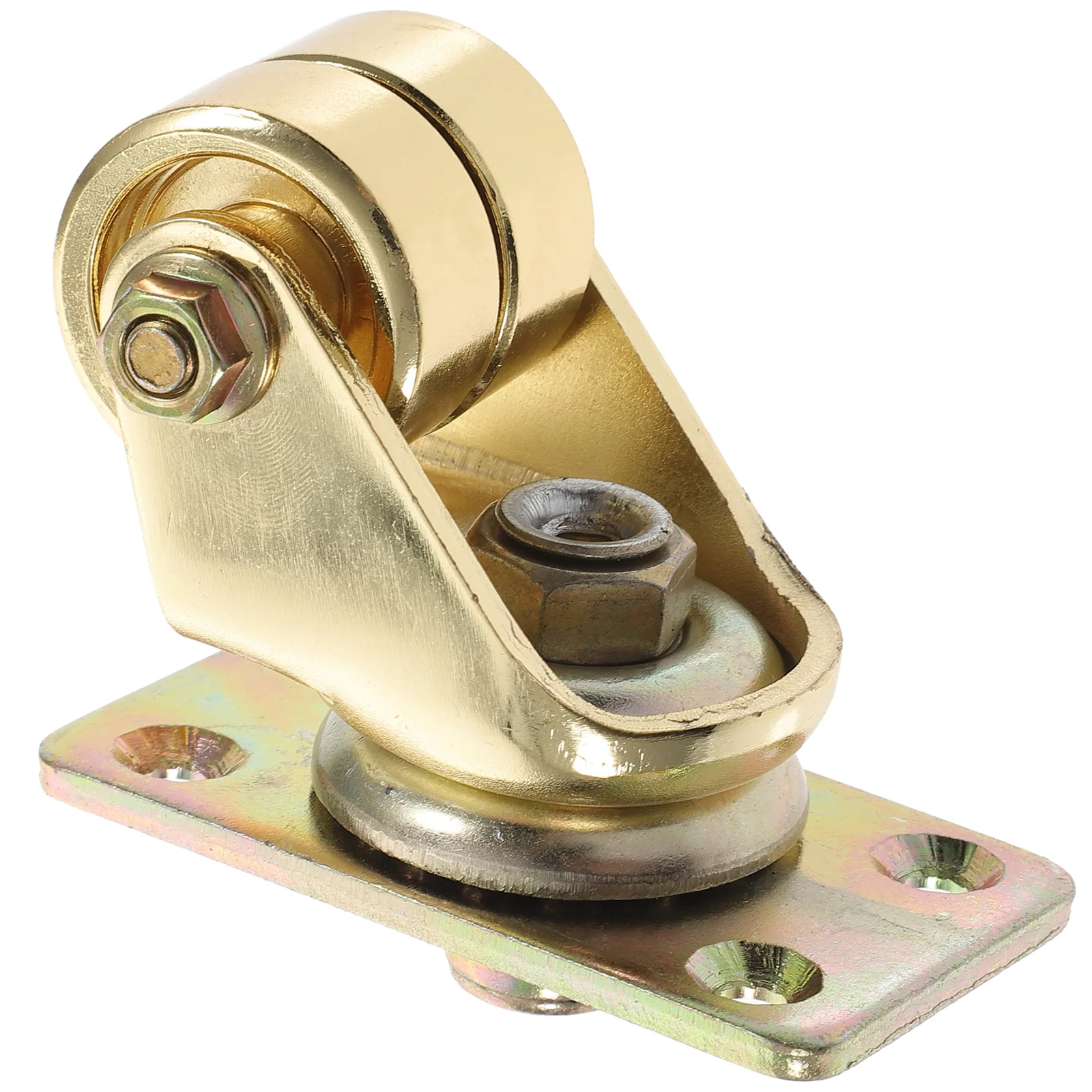 

1 pc Piano Casters Upright Caster Replacement Parts Metal Wheel Golden Durable Practical Long Use Quality Material Retro Design