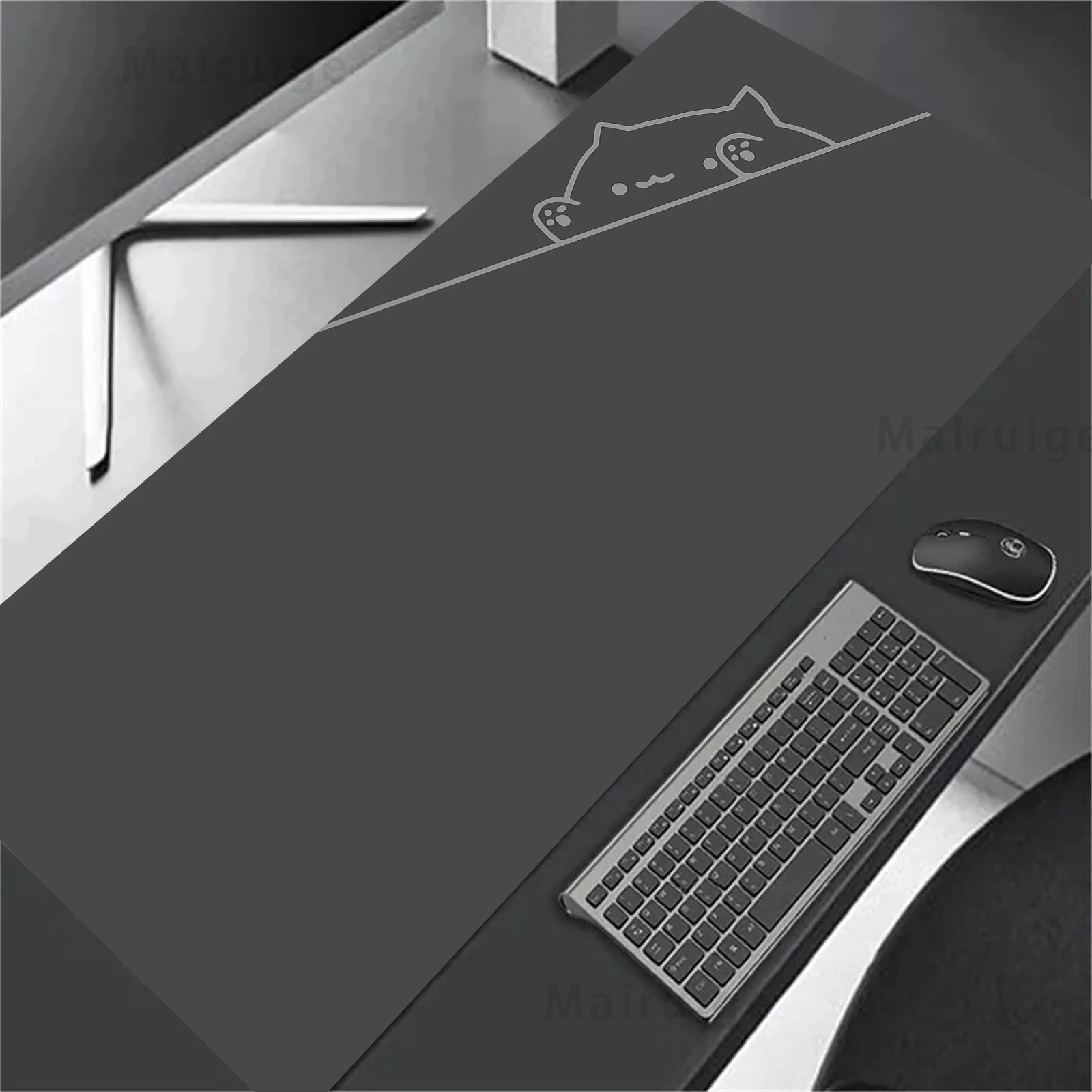 Mouse Pad Cat Gaming Accessories Keyboard Desk Gaming Mats Gamer Desk Pad Desktops Office Mouse Mat Rug Carpet for Mouse