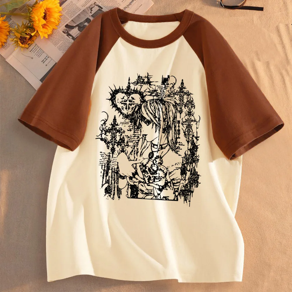 Death Note tshirt shoujo kawaii gyaru Retro cute shirt cute kawaii Retro vintage korean fashion