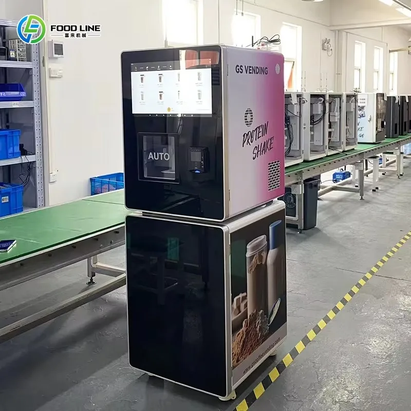 Great Value Vending Protein Shake Making Machine Smart Protein Shake Vending Machine