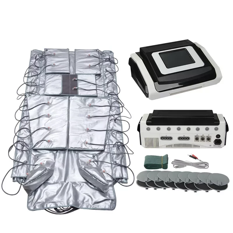 

Portable 3-in-1 EMS Air Pressure Massager Lymphatic Drainage Therapy Body Slimming Machine for Health & Fitness