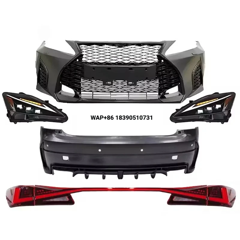 

Высококачественный комплект заднего фонаря для бампера для модернизации Is250 Is300, новая модель 2006-2019, комплект кузова