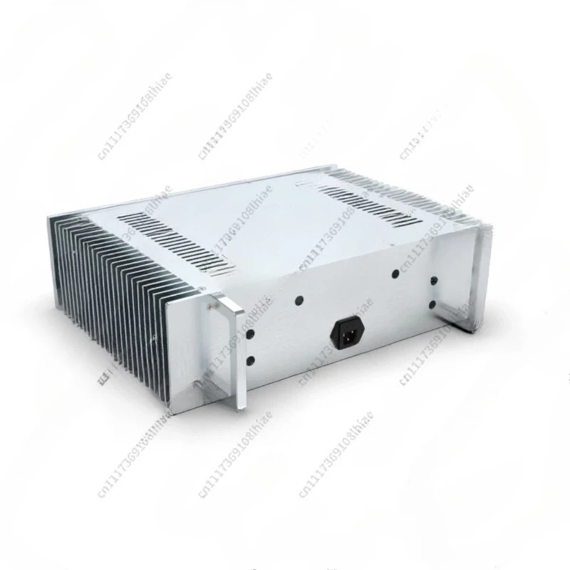 BZ4312A2 Silver Full Aluminum Amplifier Chassis DIY 120mm Height Case Power Amp Enclosure Box for HIFI Audio