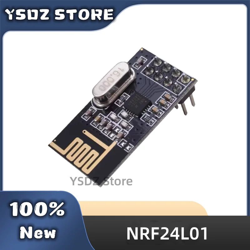 1~5PCS/LOT Black NRF24L01 wireless module 24L01+ upgrade version in stock Fast Shipping