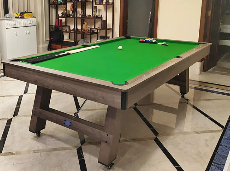 

2 in 1 Multi Game Billiard Pool Table with Tennis Table Dining Table Top 7ft-MDF Cushion Material billar pool table